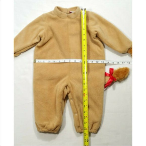 Baby Lion Small Halloween Costume Jumpsuit 3562E1M - Picture 8 of 11